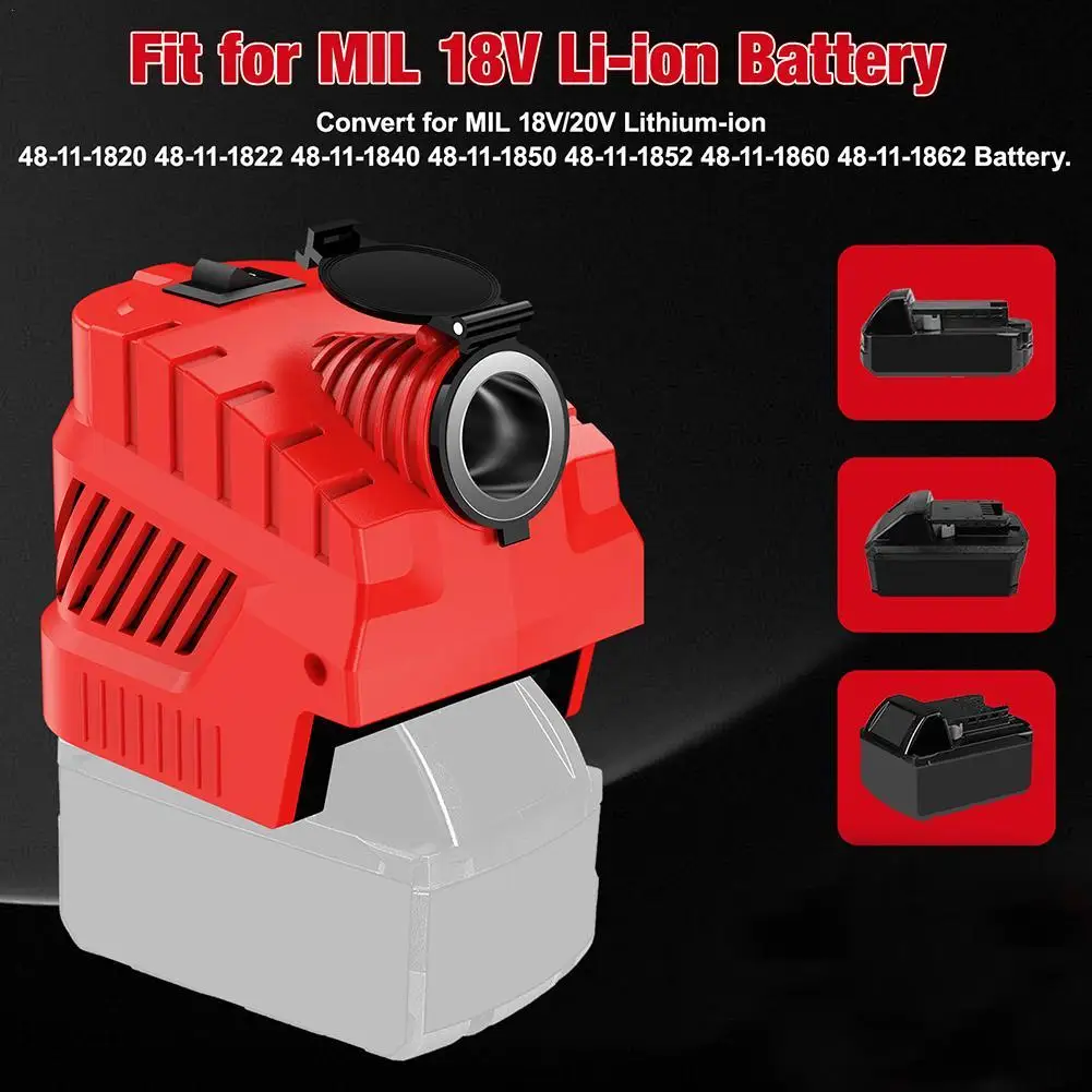 DC 18V To12V Step Down Converter Regulator Cigarette Lighter Port  Battery Inverter Automotive Electronic Accessories