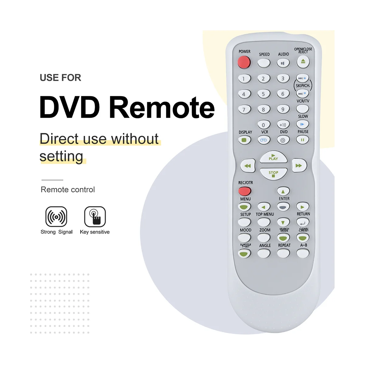 Controlo a distância nb177, dvd, vc841g, nb177ua, nb100, nb100ua, dvc865f