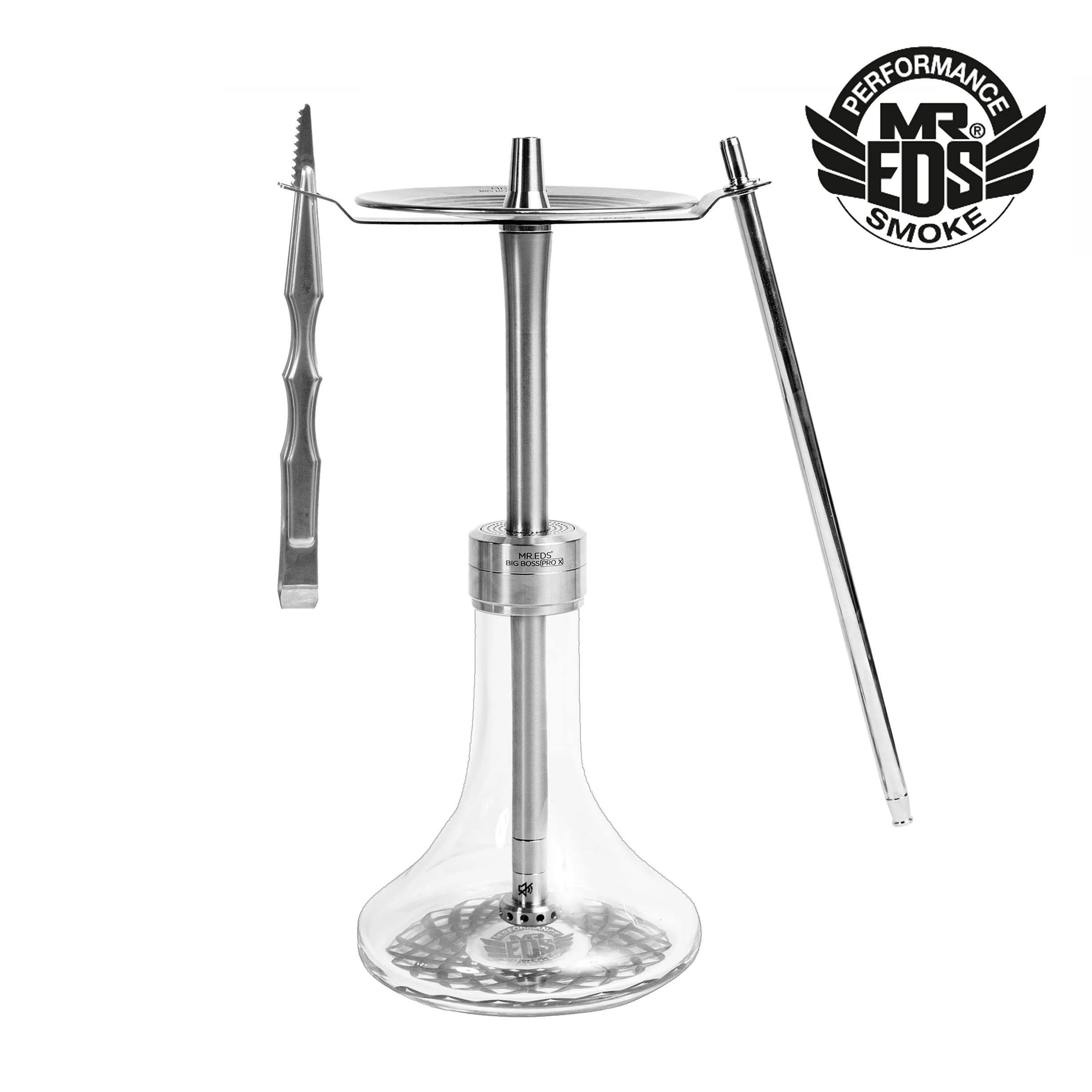 

Mr EDS BIG BOSS PRO X Hookah Shisha Set 304 Stainless Steel Hookah Shisha Complete Set