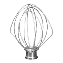 KN256 Steel Wire Whip for Bowl-Lift Mixer 6 Quart Bowl, 6 Wire Whisk Fits for Professional 600, KP26M1X,KD2661X,KP2671