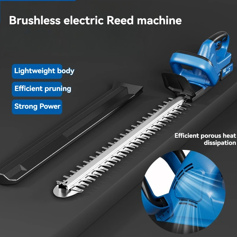 High Power Lithium Battery Hedge Trimmer for Landscaping Pruning Tea Picker Garden Tools