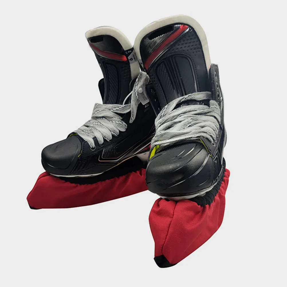 1Pair Skating Blades Guard Hockey Skates Protector Ice Skates Blades Cover Wear-Resistant Protector for Skating