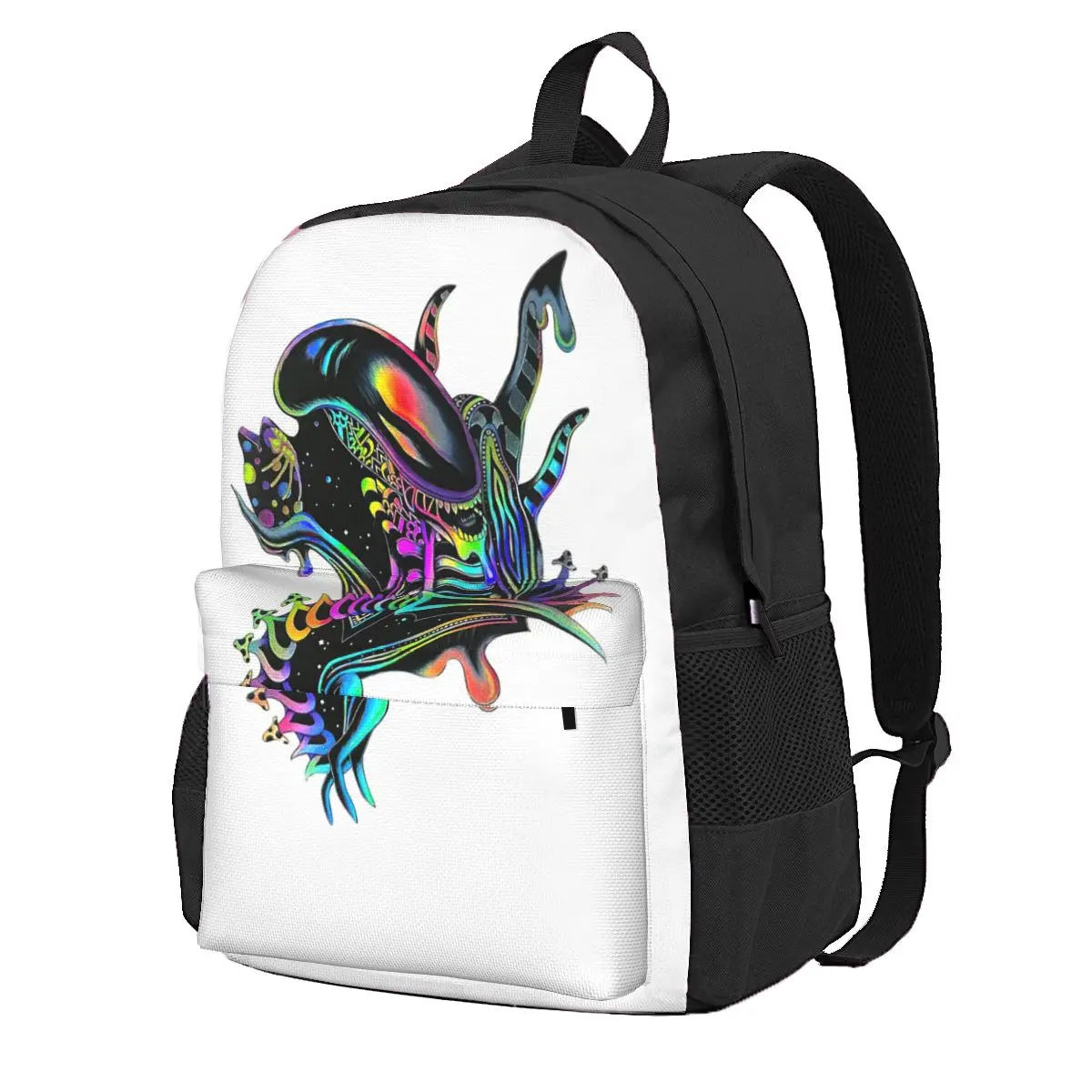 

Alien Xenomorph Student Backpack School Bag Hiking Travel Daypack for Boys Girls Fashion Bookbag Shoulder Bags