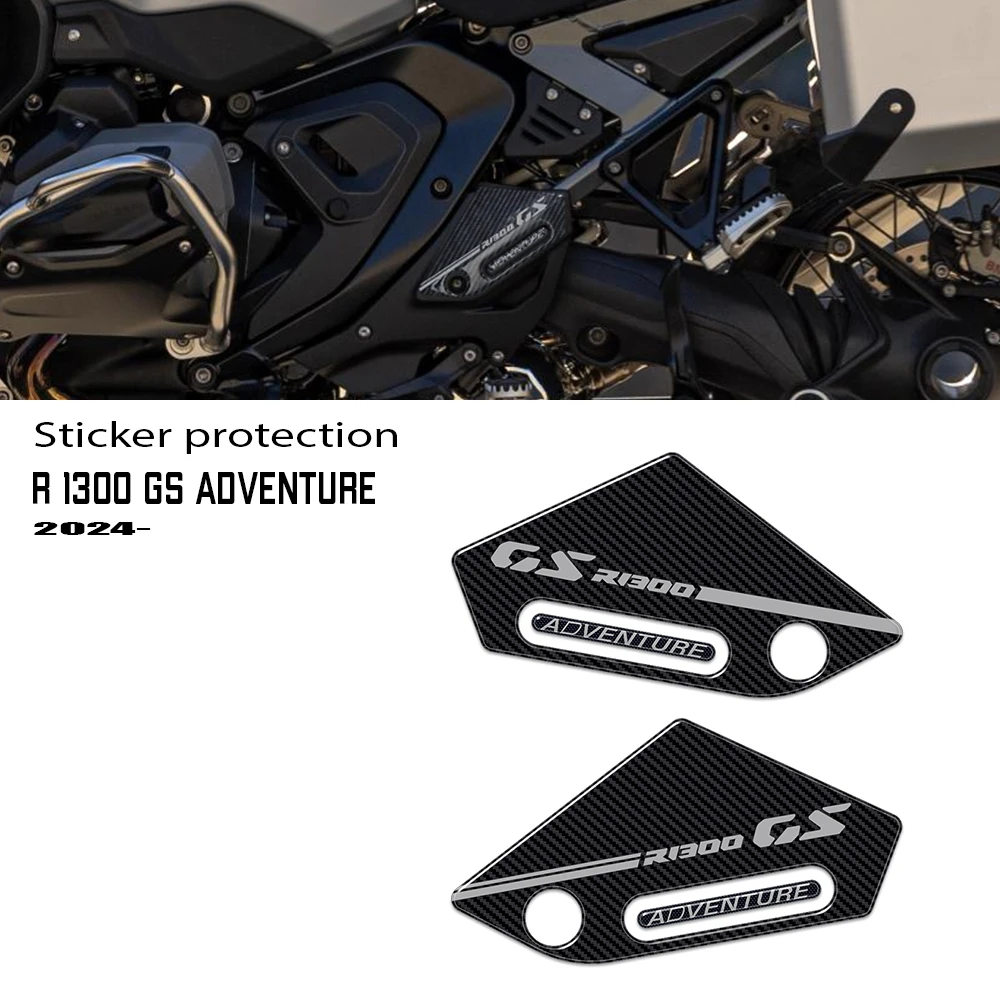 Motorcycle Kit Door Sill Protection Sticker 3D Epoxy Resin Protective Sticker For Bmw R 1300 GS Adventure 2024 2025