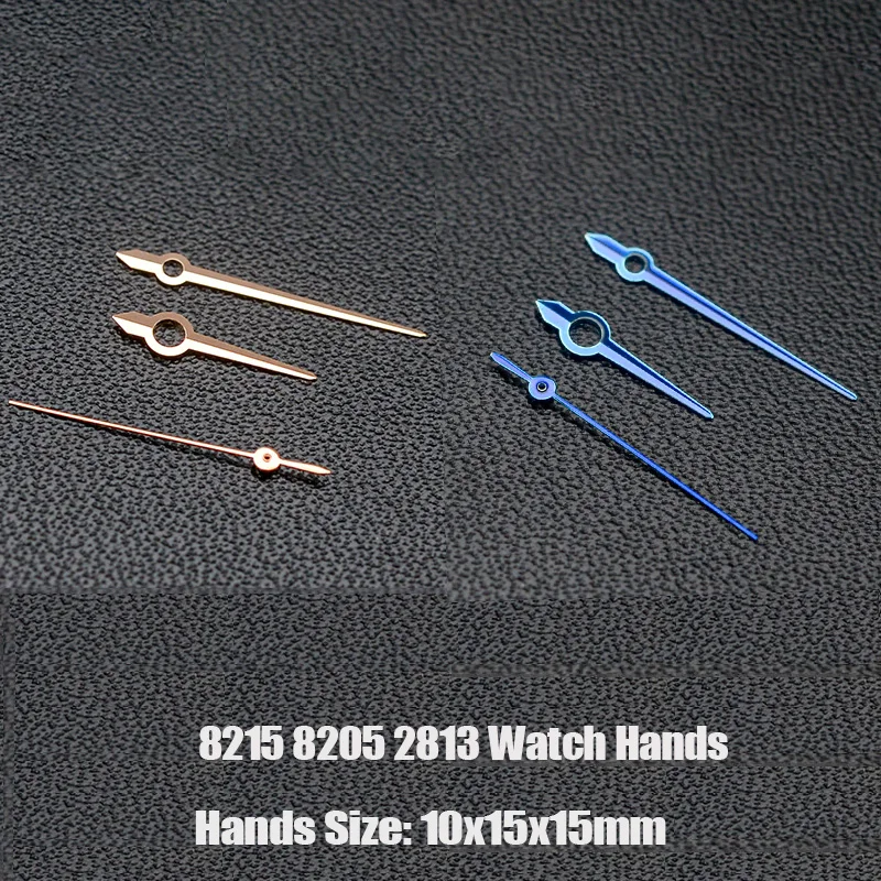 

Rose Blue 8215 8205 Hands For Watches Fit For Miyota 8215 8205 Mingzhu 2813 Movement Watch Hands Spare Parts for watches