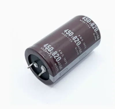 

10pcs High Voltage 450v Capacitor 820uf Snap-in Aluminum Electrolytic Capacitor