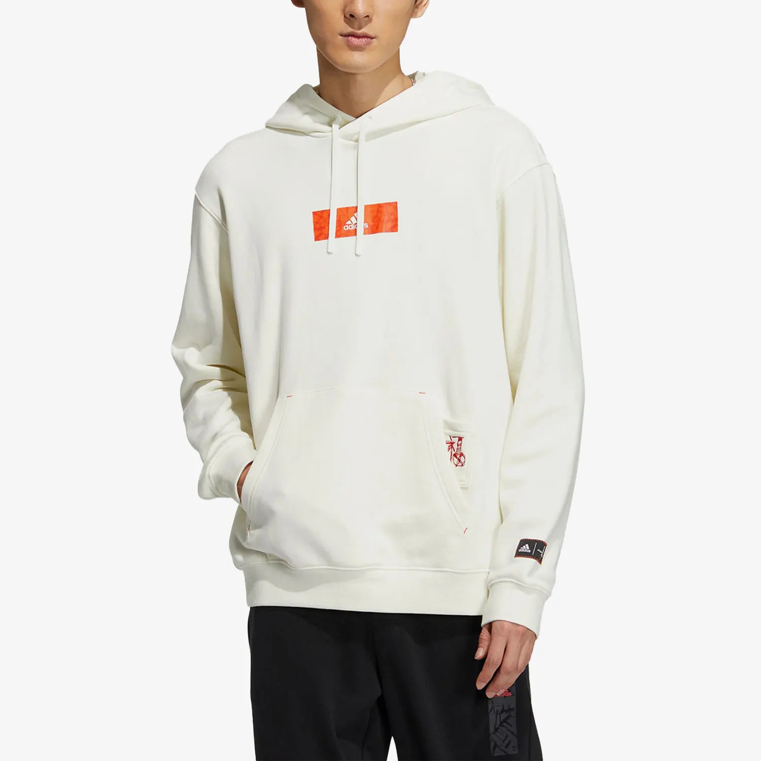 

Adidas Official Genuine Spring New Men's Casual Loose Hoodie HZ3035