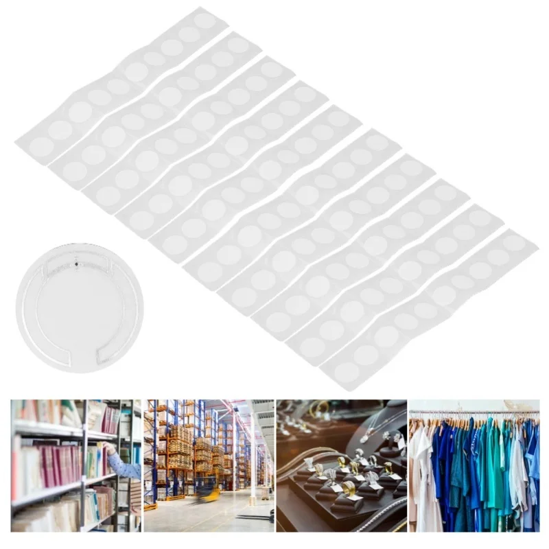 30mm UHF RFID Tags Rewritable Adhesive Labels Stickers 860-960MHz KM4Q Chip ISO 18000 6C EPC Class1 Gen2