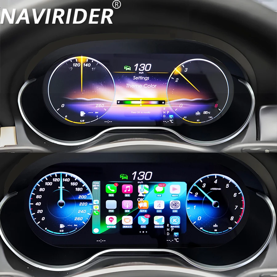 

12.3" LCD Screen Dashboard Upgrade Kit for Mercedes Benz A-Class GLA CLA W176 X156 Smart Cluster Speedometer Instrument Display