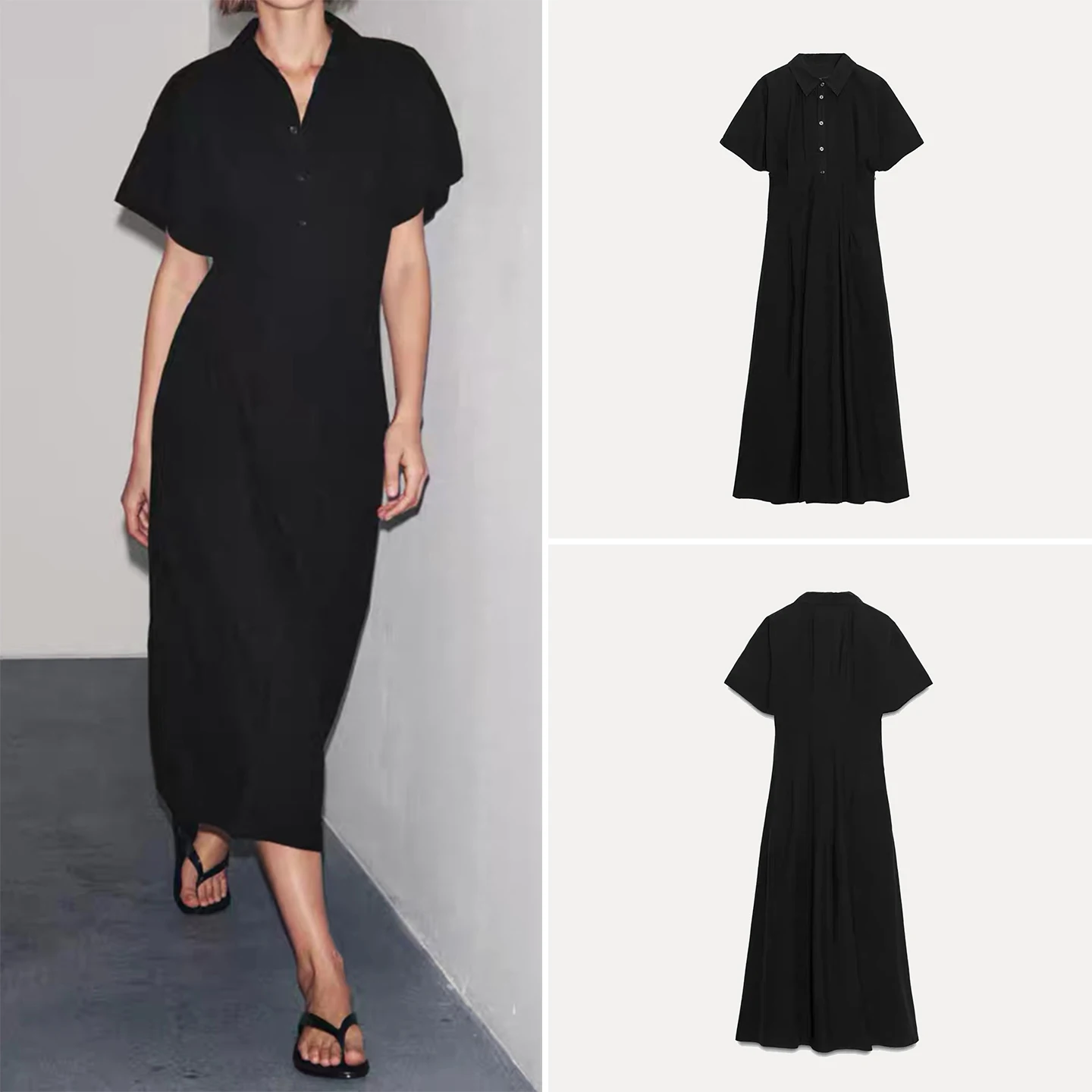 Z Casual Faionable ort Sve Dr Ele Personali Ropa de mujer 2025 Nuevo Sle Cierre de un solo botón Dr