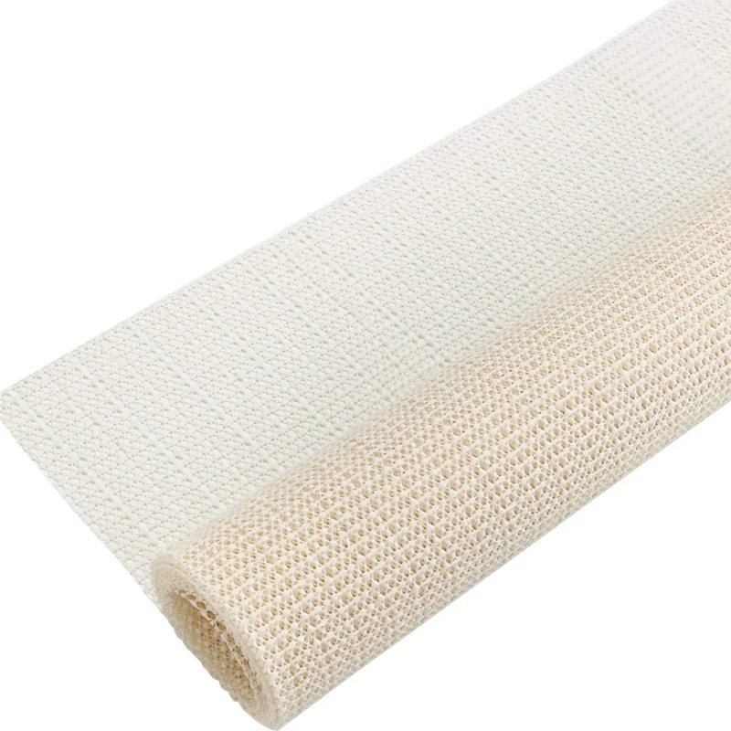 Antiskid Net Cloth Silica Gel Anti Slip PVC Foaming Sofa Yoga Mat Carpet Automobile Cushion Compound Foam Bottom Cloth