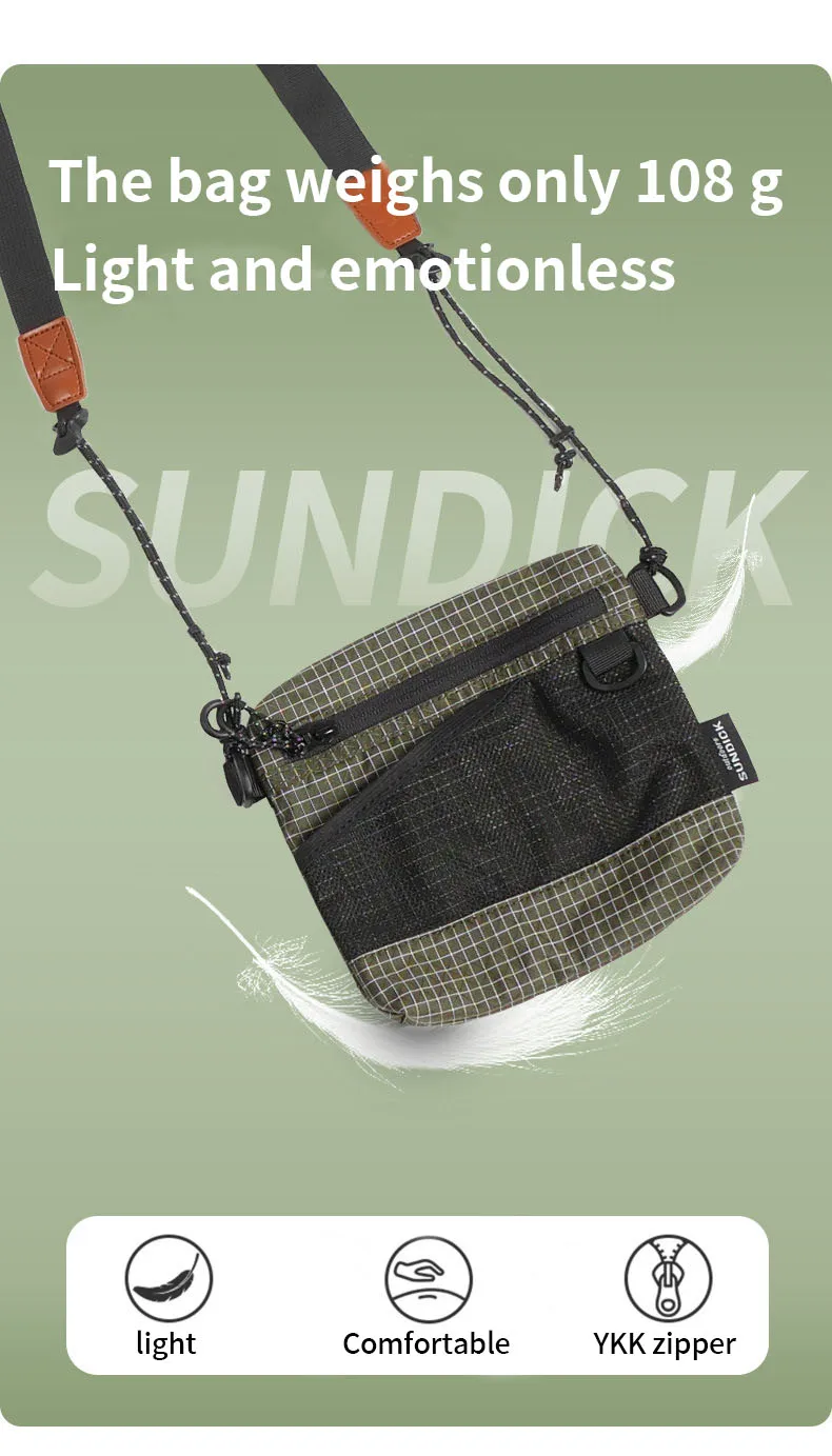 Outdoor-Reisetasche mit Einzelschultergurt, Erhältlich in 6 Farben, Kann Diagonal Getragen Werden, Leichtgewichtig, zur Aufbewahrung Kleiner Gegenstände – Detail 4
