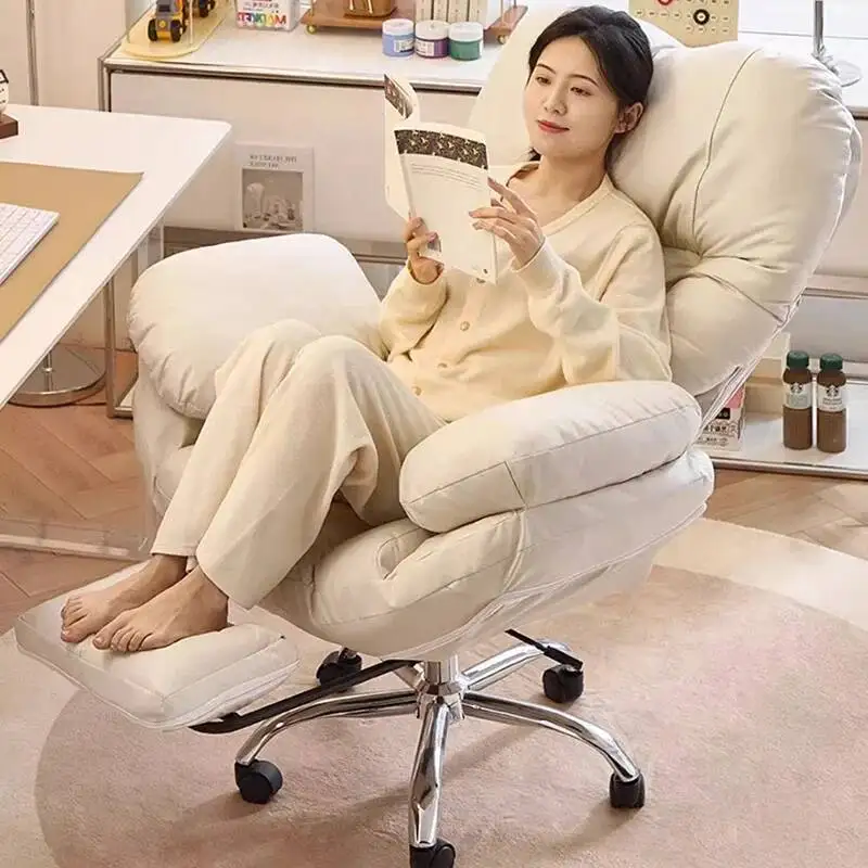 كرسي مكتب فانيتي نورديك مصمم كسول العرش صالون دراسة Playseat كرسي مكتب تنفيذي محمول تابوريتي أثاث منزلي