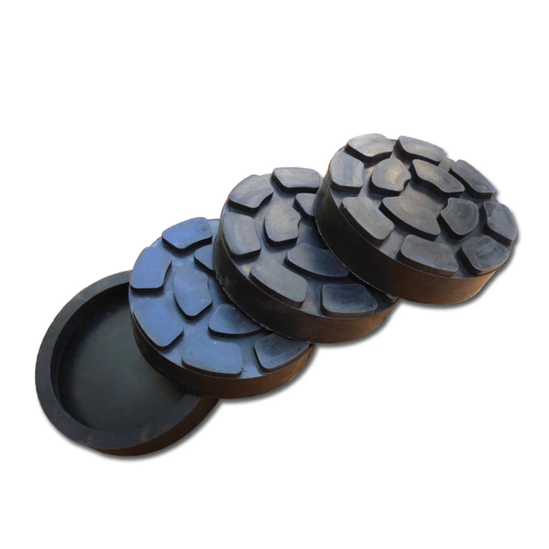 Universal 4Pcs 125mm Round Rubber Arm Pads lift pad Rubber Arm Pad fit For Auto Lift Car Auto Truck Hoist