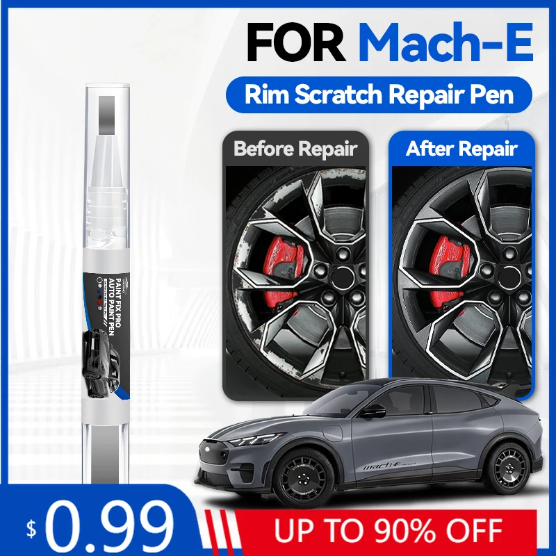 

Карандаш для подкраски колесных дисков Ford Mustang Mach-E 2020-2025 CDX, средство для ремонта царапин, аксессуар для самостоятельного ремонта авто