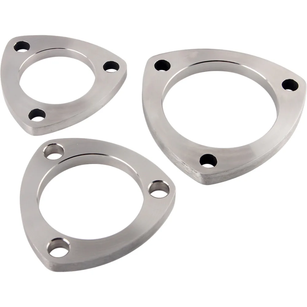 2 /2.5 /3 inch 3-bolt stainless steel exhaust muffler weld flange connection joint