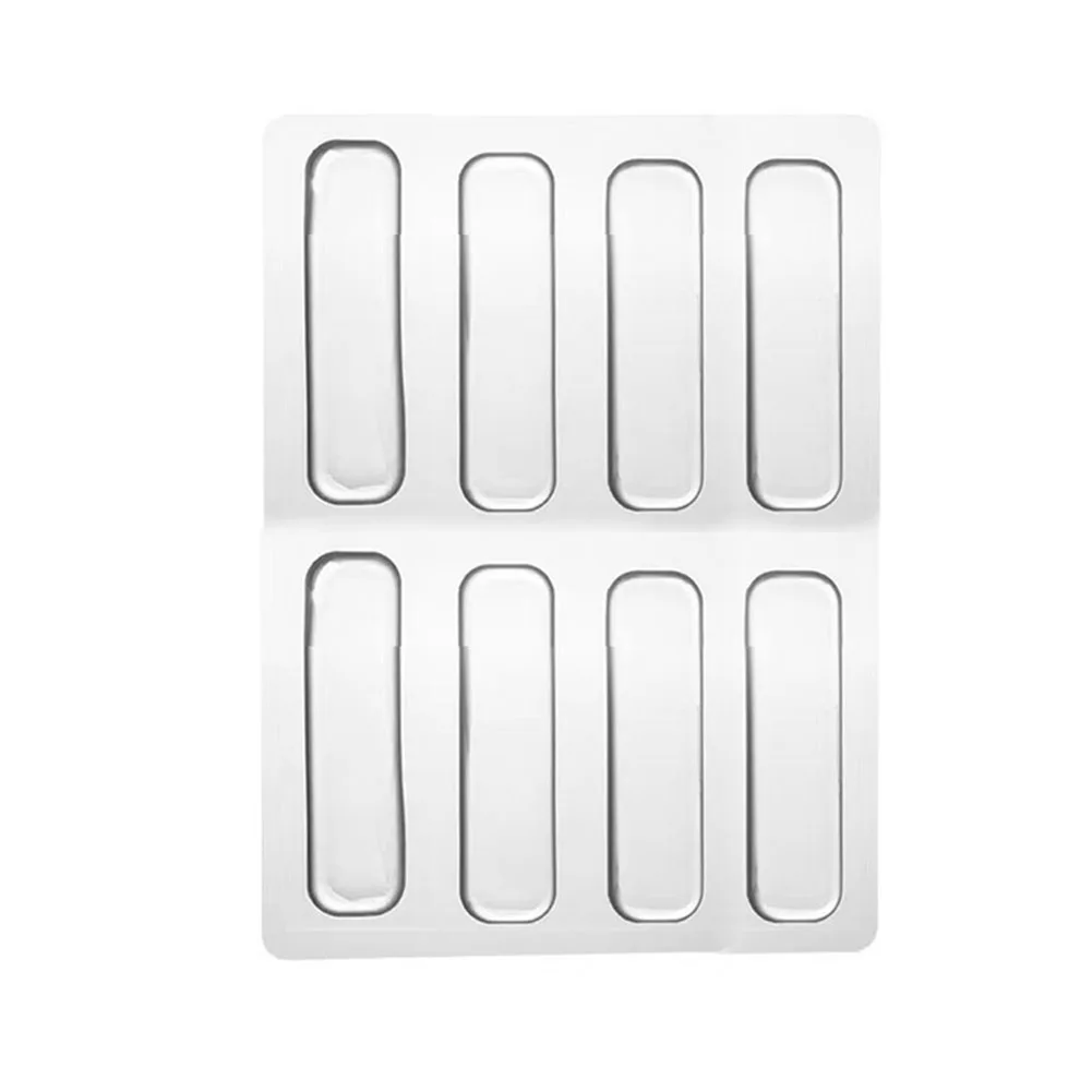 AntiCollision Door Stickers Cabinet Door Buffer Cushion Glass Desktop Bumper Invisible Anti Collision Strip No Punching Silicone