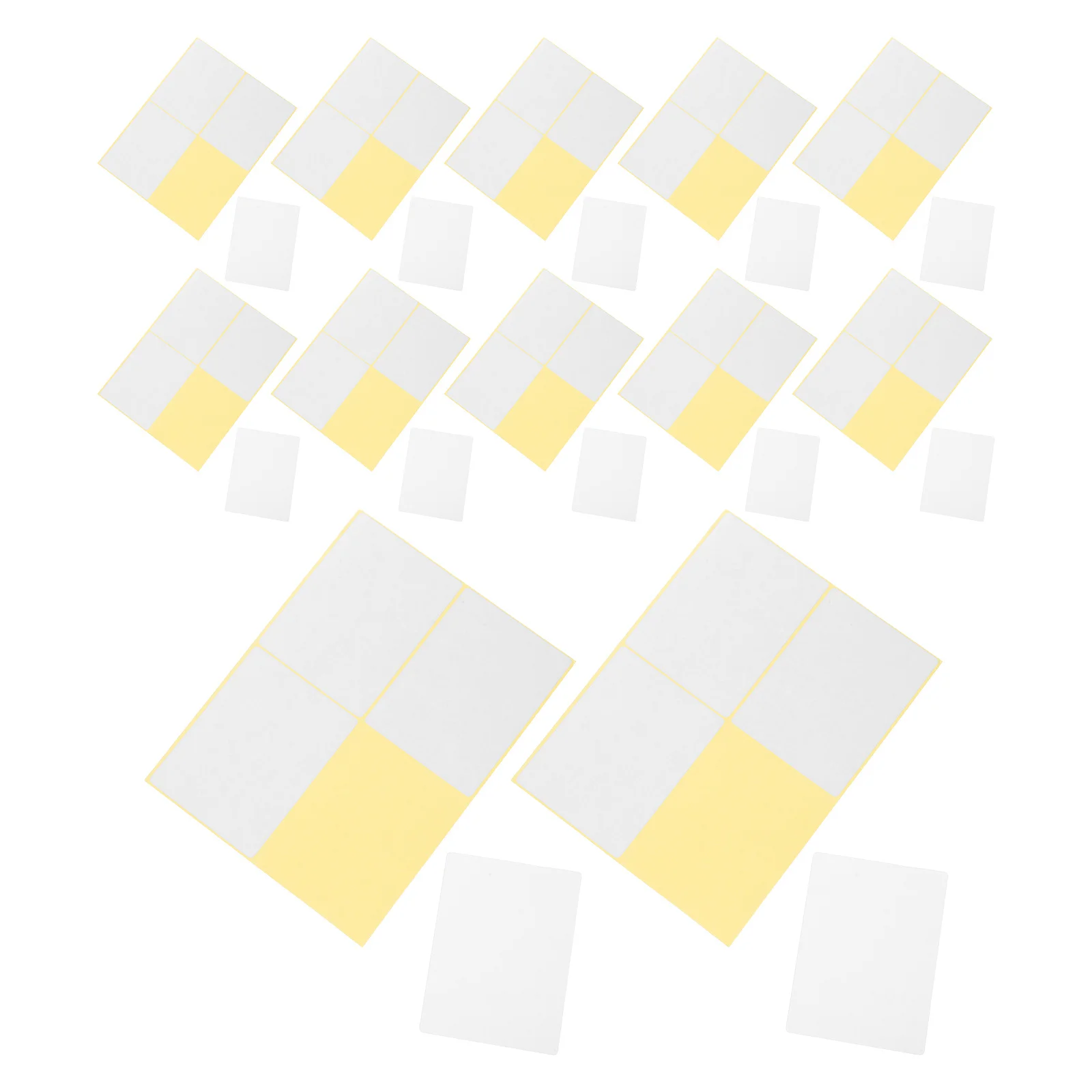 30 Sheets Self Adhesive Address Labels Blank Writable for Envelopes Boxes Shipping Mailing Labels for Printer Shipping Stickers