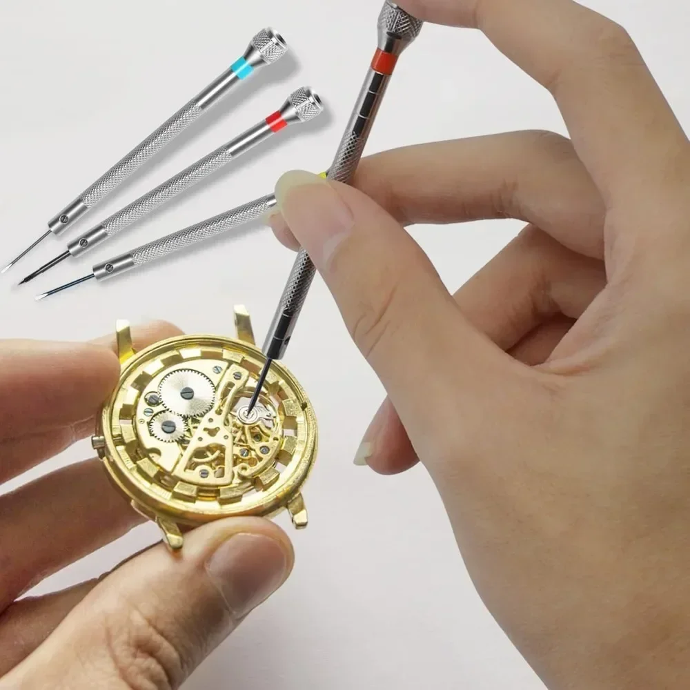 13Pcs Watch Screwdriver Set, Watchmakers Screwdrivers Precision Screwdriver Set for Watch Eyeglasses Clocks Jewelry Repair