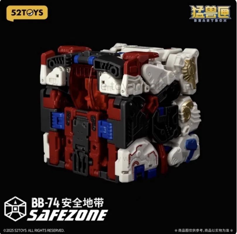 WF Exhibition Limited 52toys Beast Box Mammoth Safe Zone Transformed Toys Action Figure Collection Gift