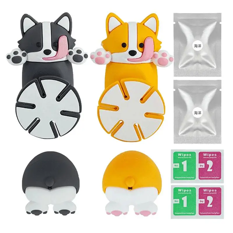 

Rearview Mirrors Aromatherapy Rear View Mirrors Diffuser Car Interior Air Freshener Dog Shaped Aromatherapy Perfume Car