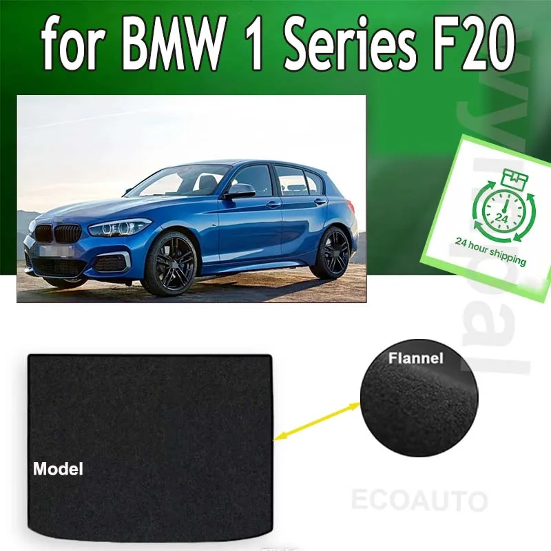 

Коврик для багажника TREADFIT для BMW 1 серии F20 2012~2019, поддон для багажа, защитный коврик для пола багажного отделения