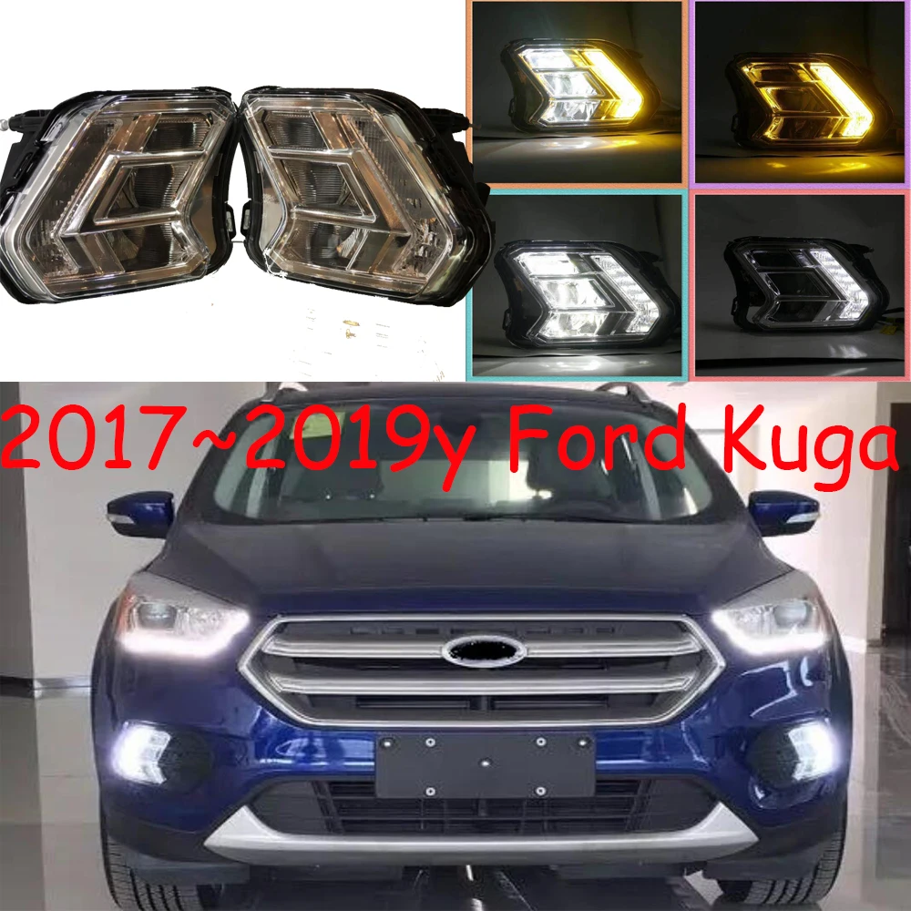 

Car Bumper Daylamp For Ford Kuga Daytime Light Escape 2017~2019y Car Accessories LED DRL Headlight For Ford Kuga Fog Light