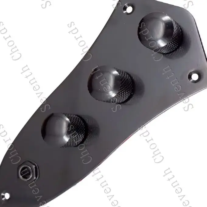 JB Electric Bass Pre‑Wired Control Plate Assembly Complete Metal Circuit Harness With Potentiometer Output Jack Bass