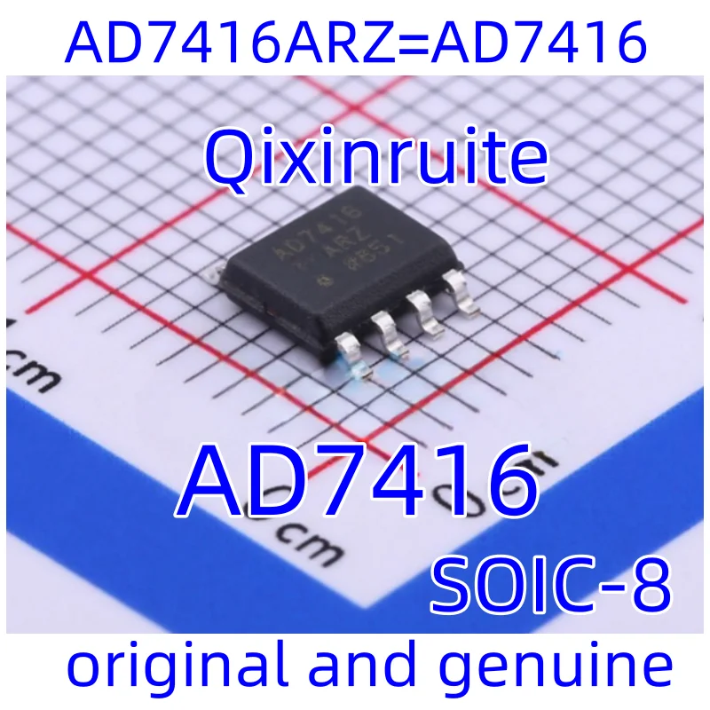 Qixinruite   Brand new original ADM660ARZ AD7416ARZ-REEL7 AD7416ARZ=AD7416 SOIC-8 10 bit digital temperature sensor integ