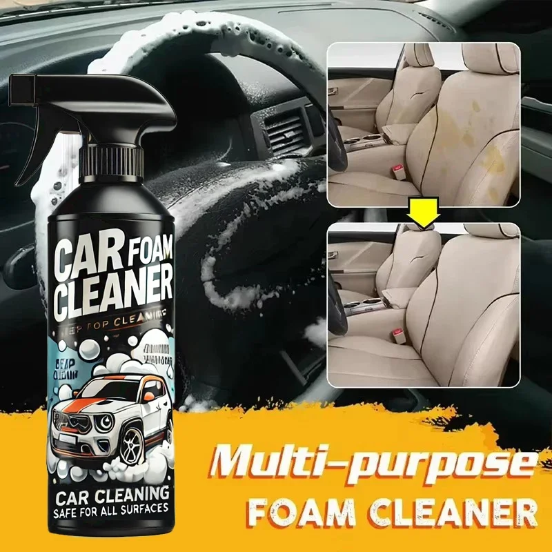 Multi-purpose Foam Cleaner Cleaning Agent Automoive Car Interior Home Foam Cleaner Home Cleaning Foam Spray Cleaners