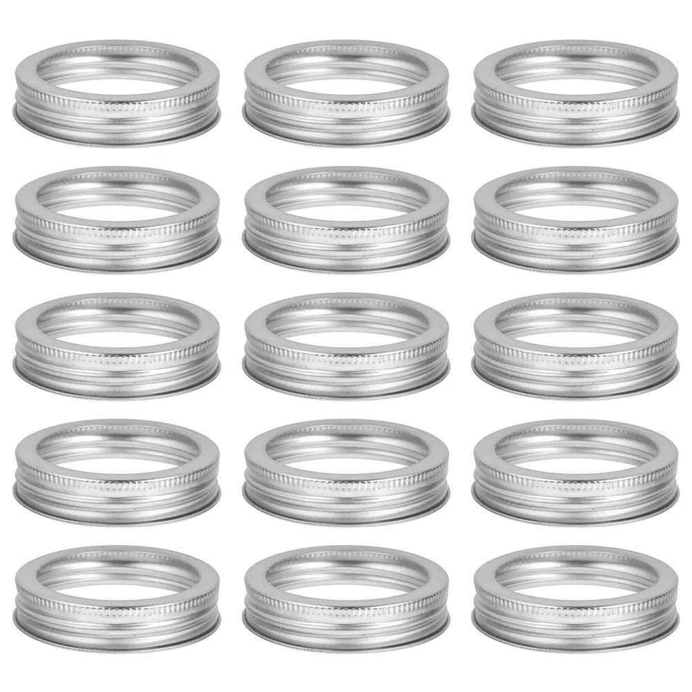 

20Pcs Tinplate Lids for Canning Airtight Leak Proof Jar Sealed Covers Reusable Storage Caps for Jams Sauces Spices Fruits
