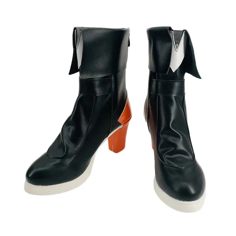 NewGame Honkai Impact 3 Kiana Kaslana botas de Carnaval de Halloween zapatos de PU accesorios de Cosplay hechos a medida 2025