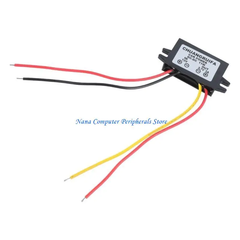 F68C 12V To 3.7V 3A 11W for DC/for DC Converter Step Down Car Power Supply Module New