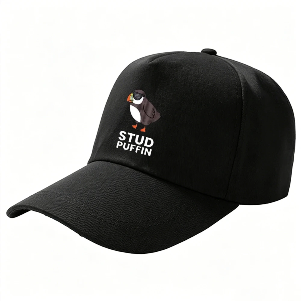 Fist Circular Badge Printed Baseball Cap Mechanic Workwear Style Adjustable Dad Hat Men Outdoor Casual Sports Sun Trucker Cap