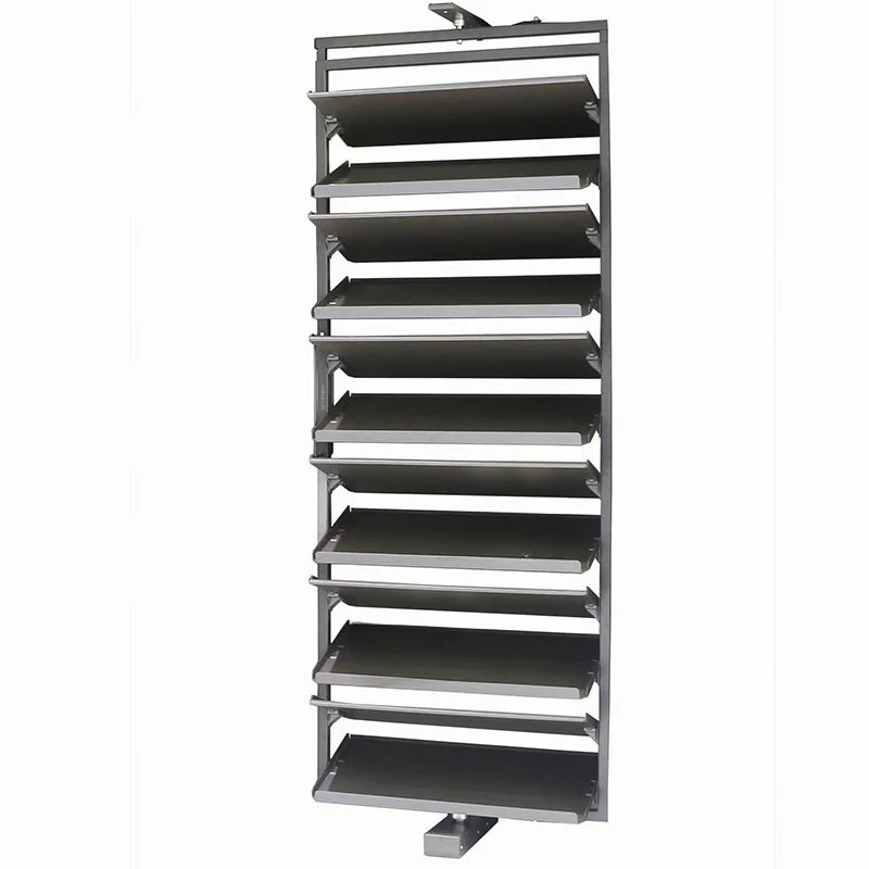 خزانة غرفة النوم، منظم تخزين رف الأحذية الدوار الناعم #1