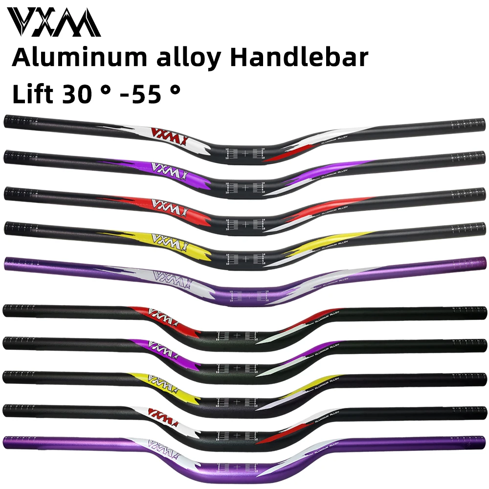 

Велосипедный руль 31,8 мм, подъем 30 мм/55 мм, удлиненный, 720 мм/780 мм, высокопрочный алюминиевый сплав, велосипедная ручка, велосипедные детали
