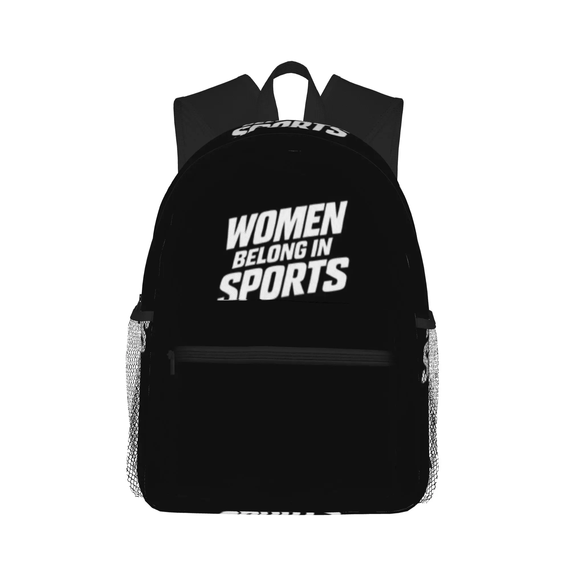 

Women Belong In Sports Casual Backpack for Students and Adults Men's backpack
