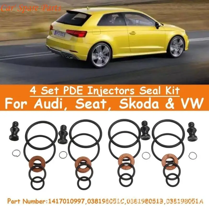 Y4UA PDE 1417010997 مجموعة سدادات حاقن الوقود للسيارات والمسامير #5