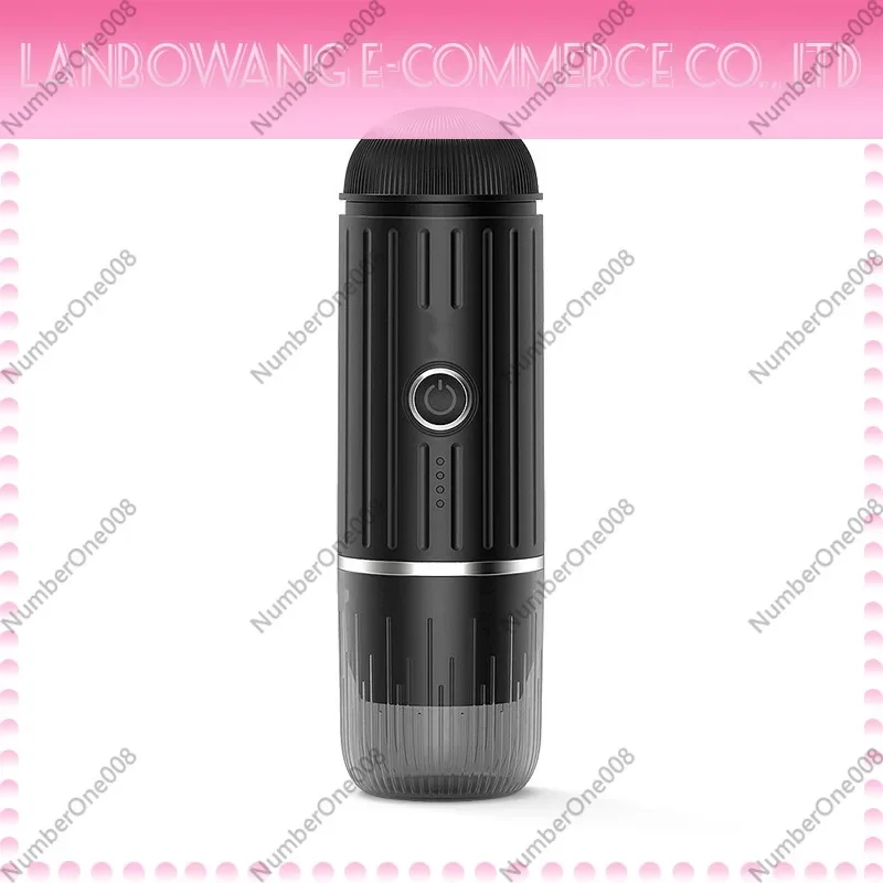 New Wireless Heating Electric Espresso Machine, Portable Outdoor Car Use Coffee Powder Capsule Coffee Maker