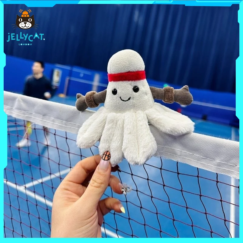 

In-Stock New Product: Uk Jellycat Fun Sports Badminton Bag Pendant Plush Toy Cartoon Cute Comfort Doll 2026 New Year Gift