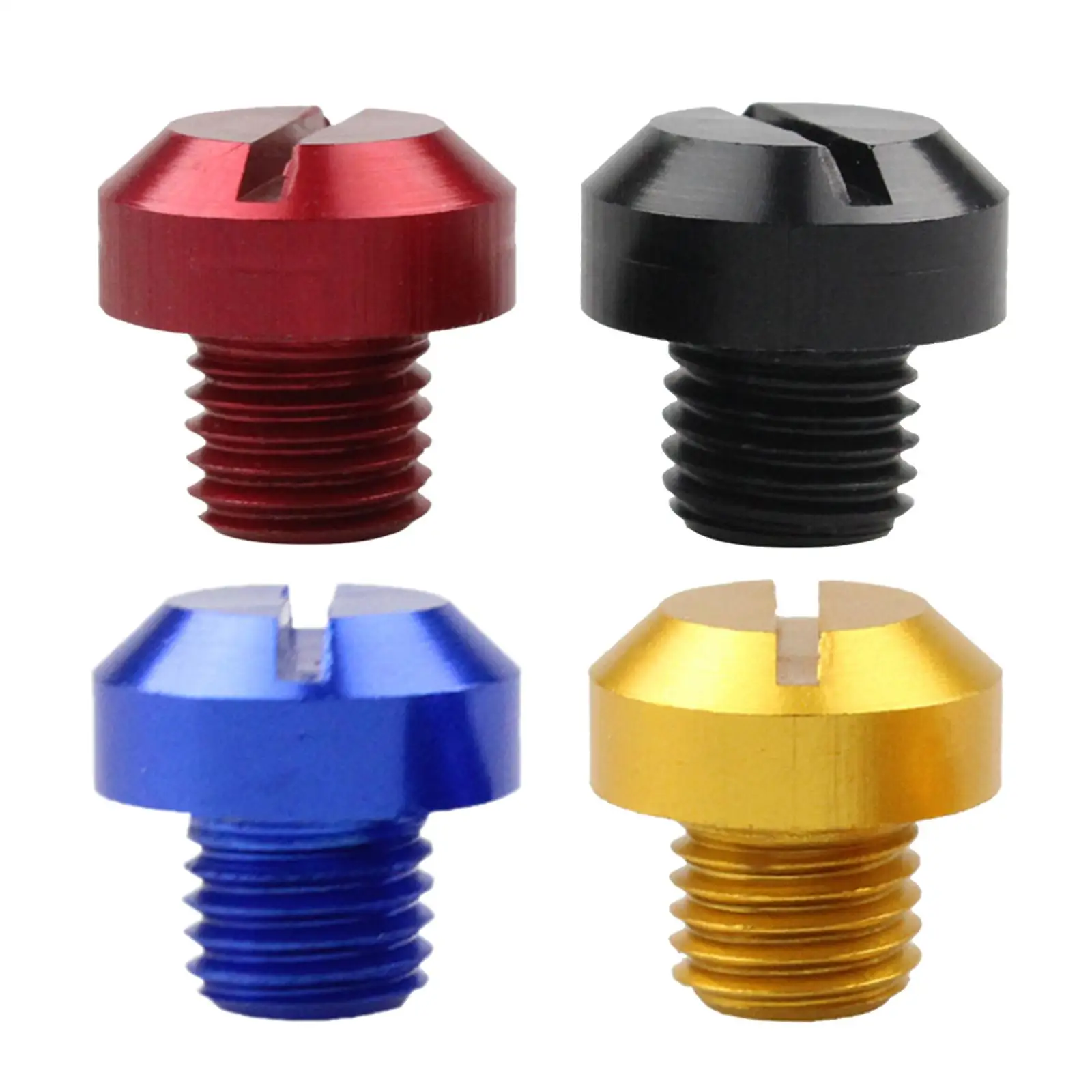 CNC Aluminum M10x1.25 Rearview Mirror Thread Hole Plugs Bolts Covers Caps Anti-Rust, make the appearance become more outstanding