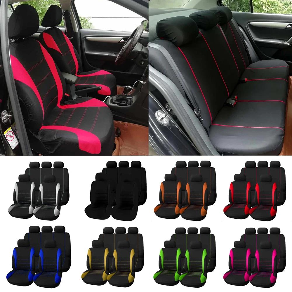 

Fabric Car Seat Cover For Mercedes Benz ML-Class GL-Class GLA-Class GLC-Class GLK-Class GLS Class X Class Seat Protection Pad