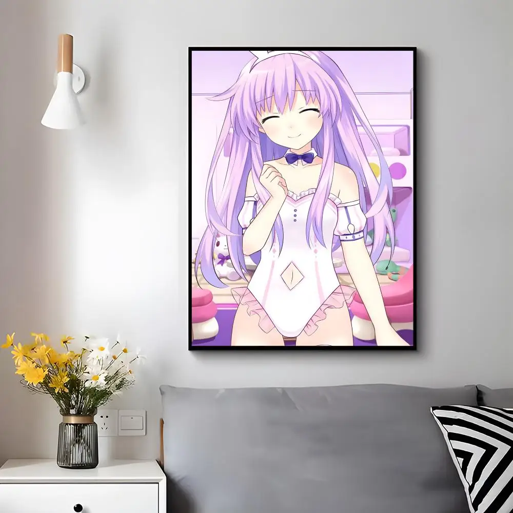 Game Fantasy H-Hyperdimension Neptunia Poster Trendy Aesthetic Wall Decor for Dorm & Bedroom