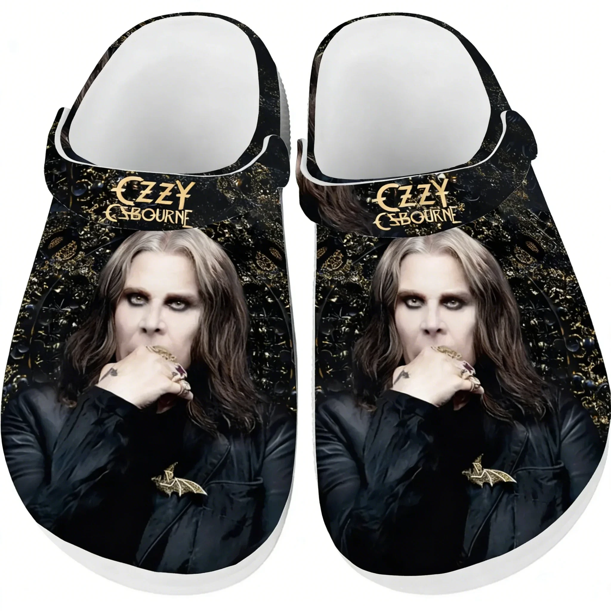 

Ozzy Osbourne Rock Singer Sandals Mens Women Youth Boy Girl Water Shoes Home Garden Clogs Custom Made Breathable Hole Slippers
