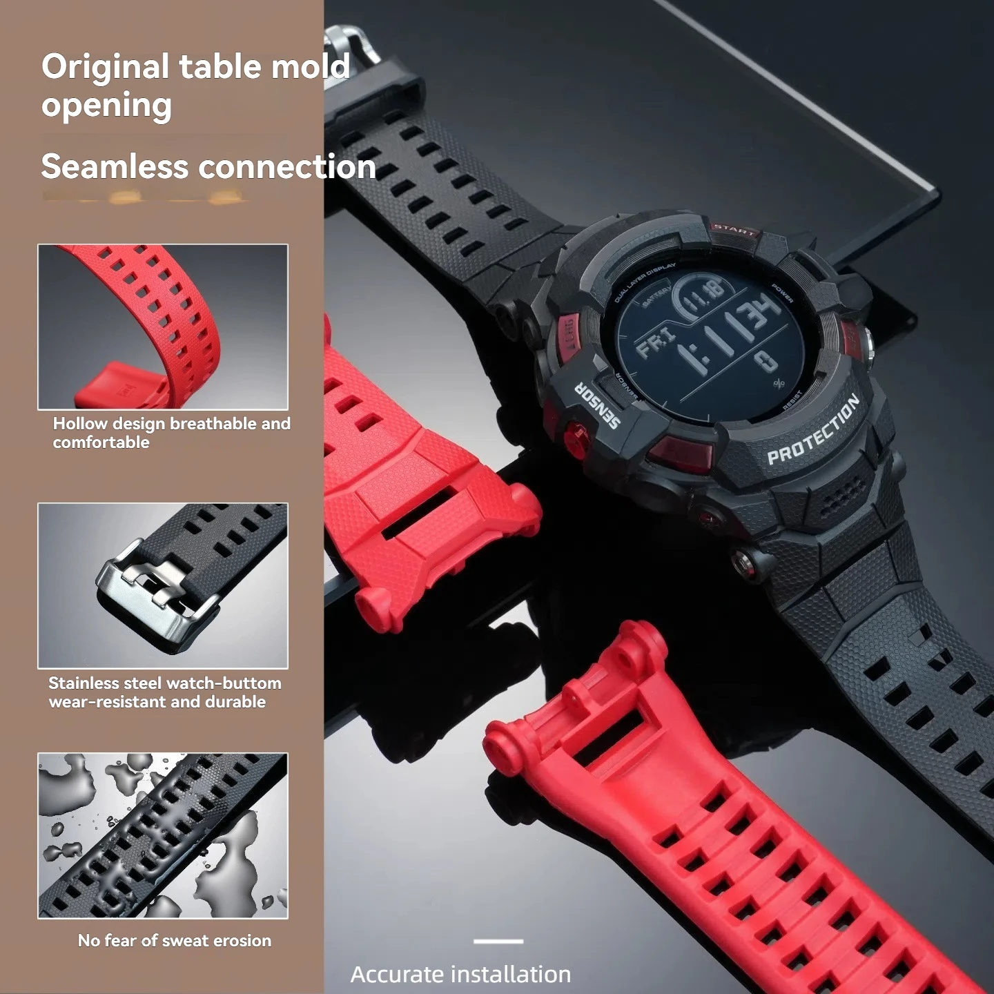 สำหรับคาสิโอ 3475 GSW-H1000 สม - Smartwatch Casio Watches For Men บทวิจารณ์และราคา