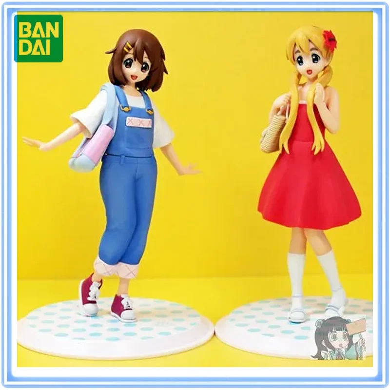 

BANDAI Original Anime SQ K-ON！Tsumugi Ritsu Mio Hirasawa Yui Summer Training Action Model Desktop Ornaments Gift