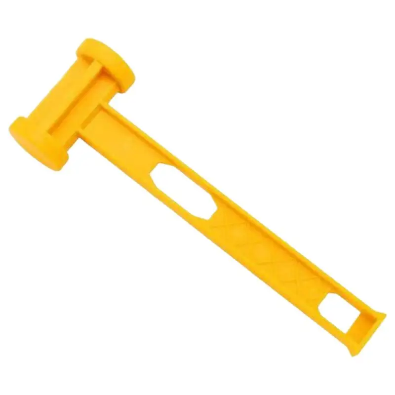 Camping Mallet For Tent Stakes Drilling Hammer Heavy-Duty Nails Hammer Portable Hand Stake Mallet PE For Outdoor Accessories