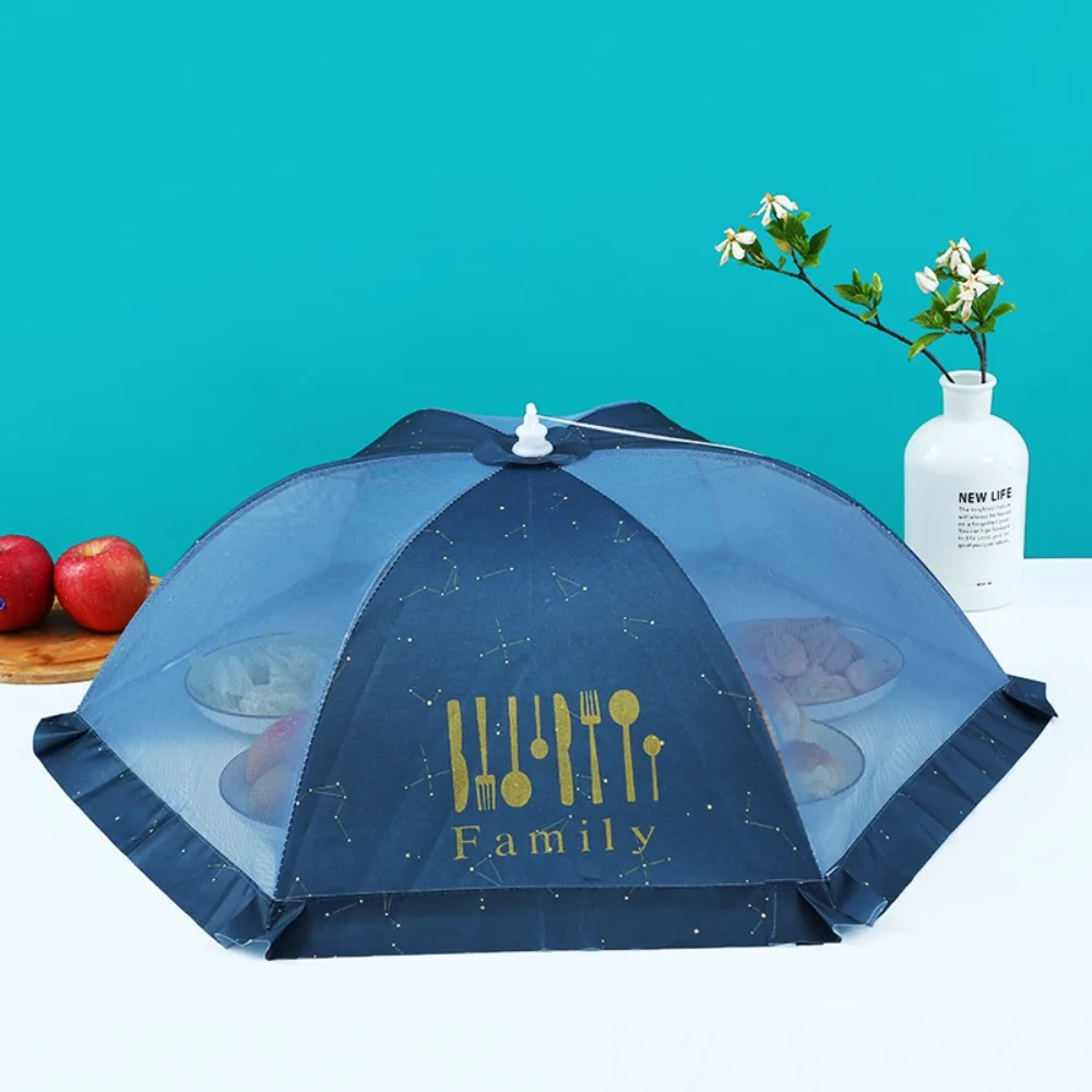 

Insect-proof Foldable Vegetable Cover Breathable Umbrella Shaped Table Cover Anti-fly Mesh Food Cover Picnic