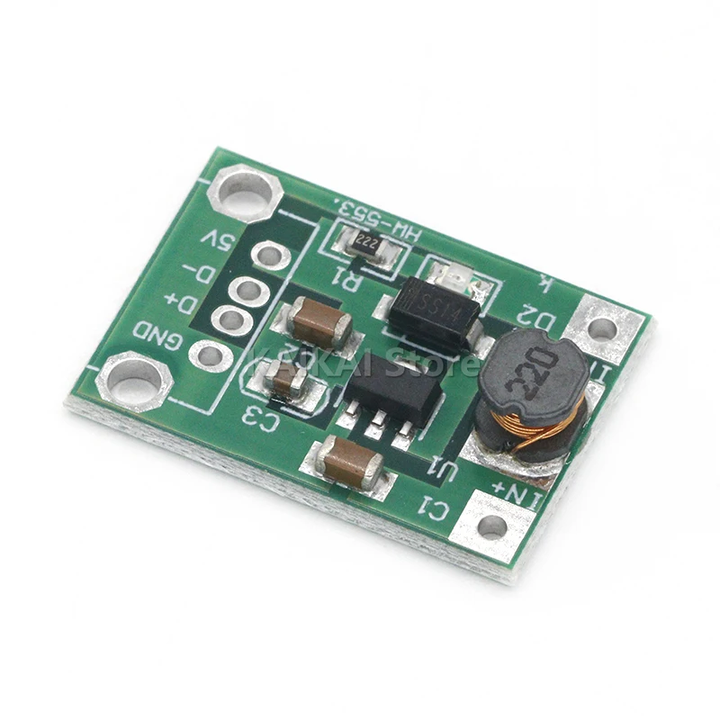 600mA DC-DC Mini modulo di alimentazione Step-Up convertitore Boost Step-up da 1-5V a 5V nuovo