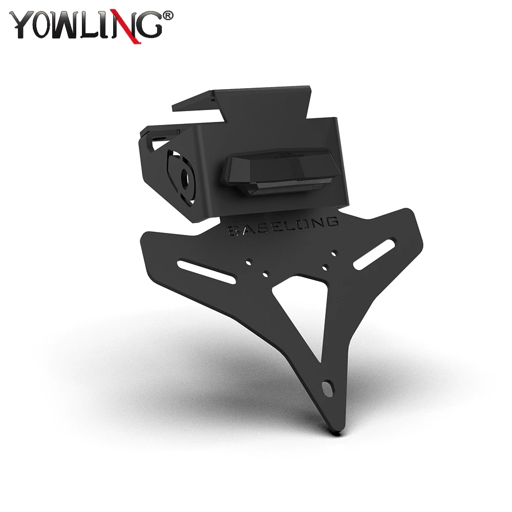 

2025-2026 Z H2 License Holder LED Light Motorcycle For KAWASAKI ZH2 /SE 2020-2024 Fender Eliminator Tail Number Plate Bracket